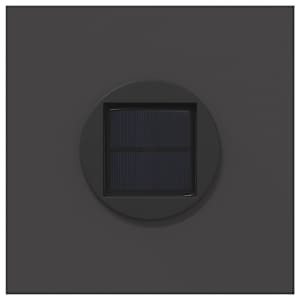 Solární LED Cestovní Světlo 2 pcs Černá Studeně válcovaná ocel - obrázek 7