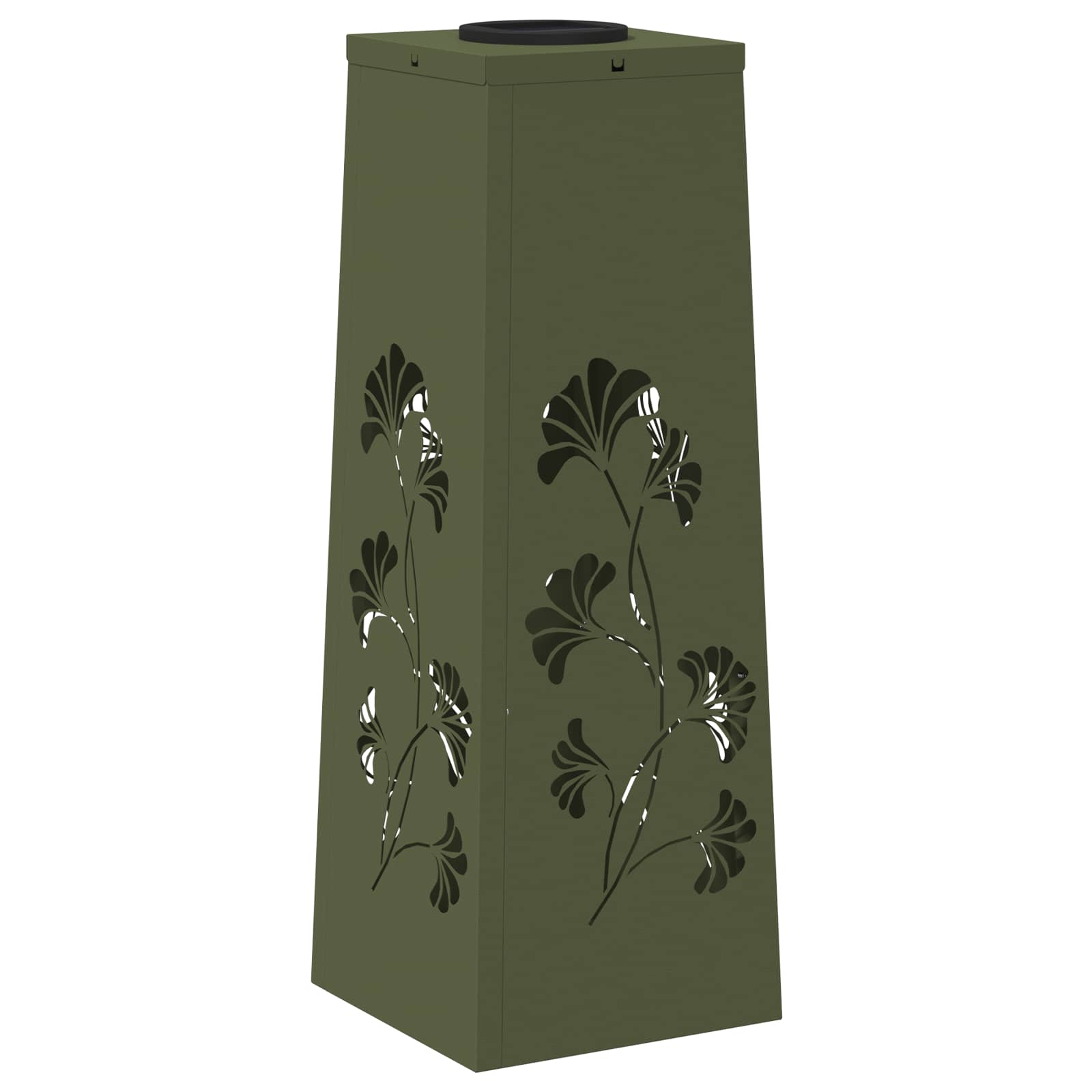 Solar LED Pad Licht 2 pcs Olijf Groen Koudgewalst staal image 4