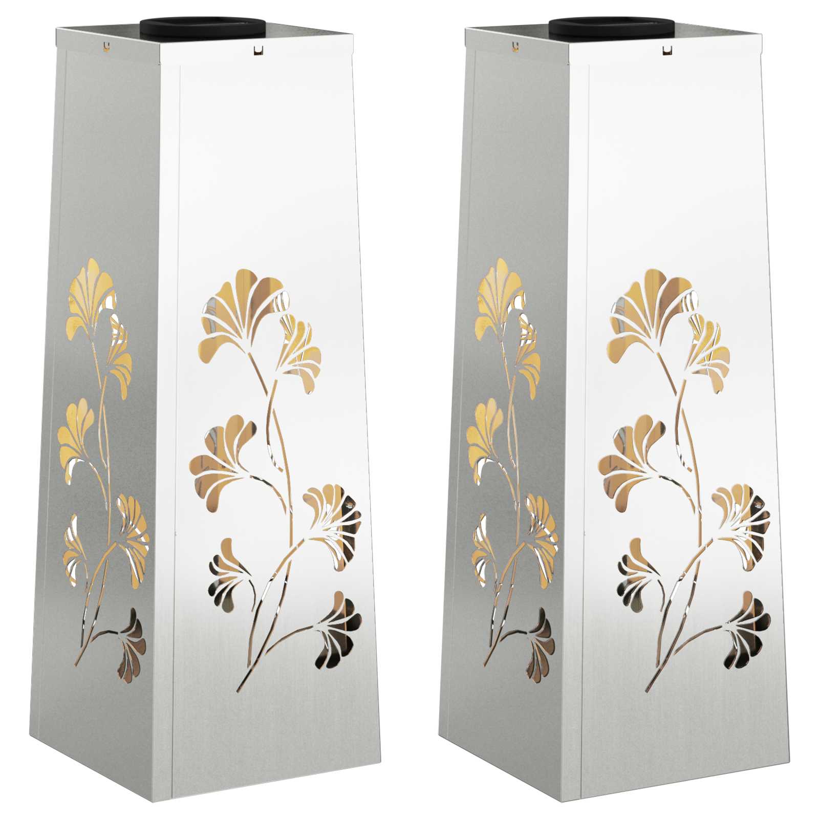 Solar LED Pad Licht 2 pcs Gegalvaniseerd Gegalvaniseerd image 2