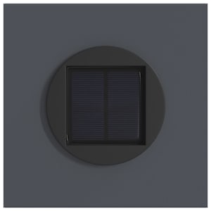 Solární LED Cestovní Světlo 2 pcs Antracit - obrázek 7