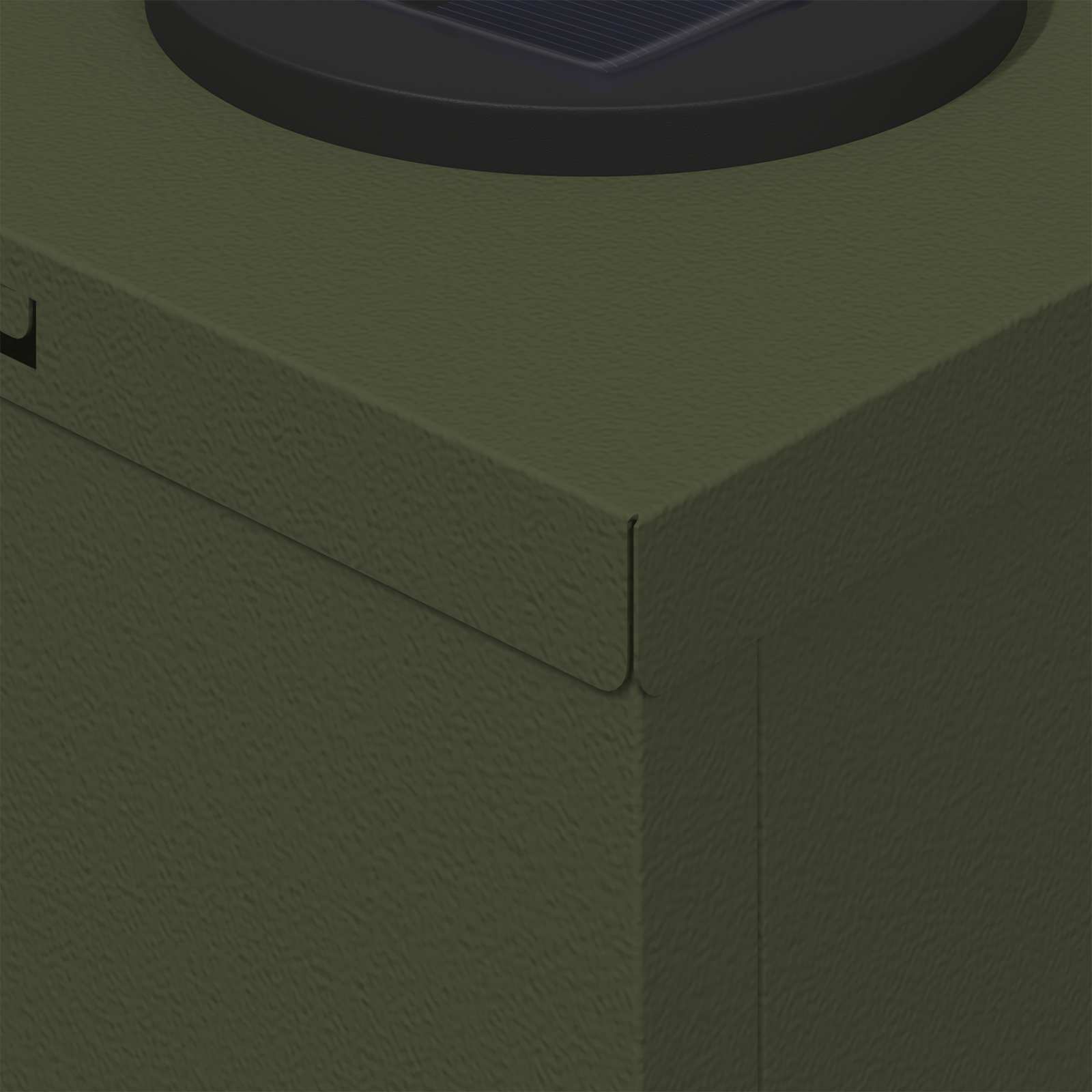 Solar LED Pad Licht 2 pcs Olijf Groen Koudgewalst staal image 10
