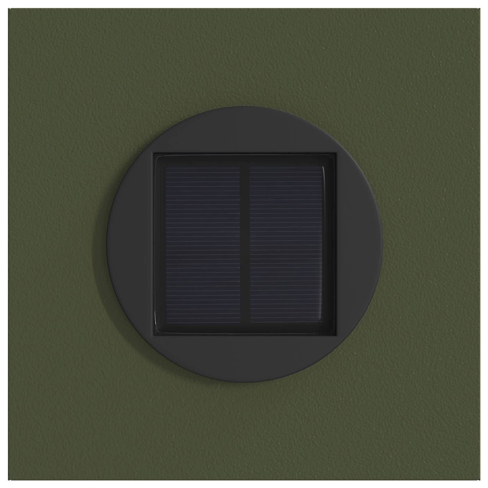 Solar LED Pad Licht 2 pcs Olijf Groen Koudgewalst staal image 7