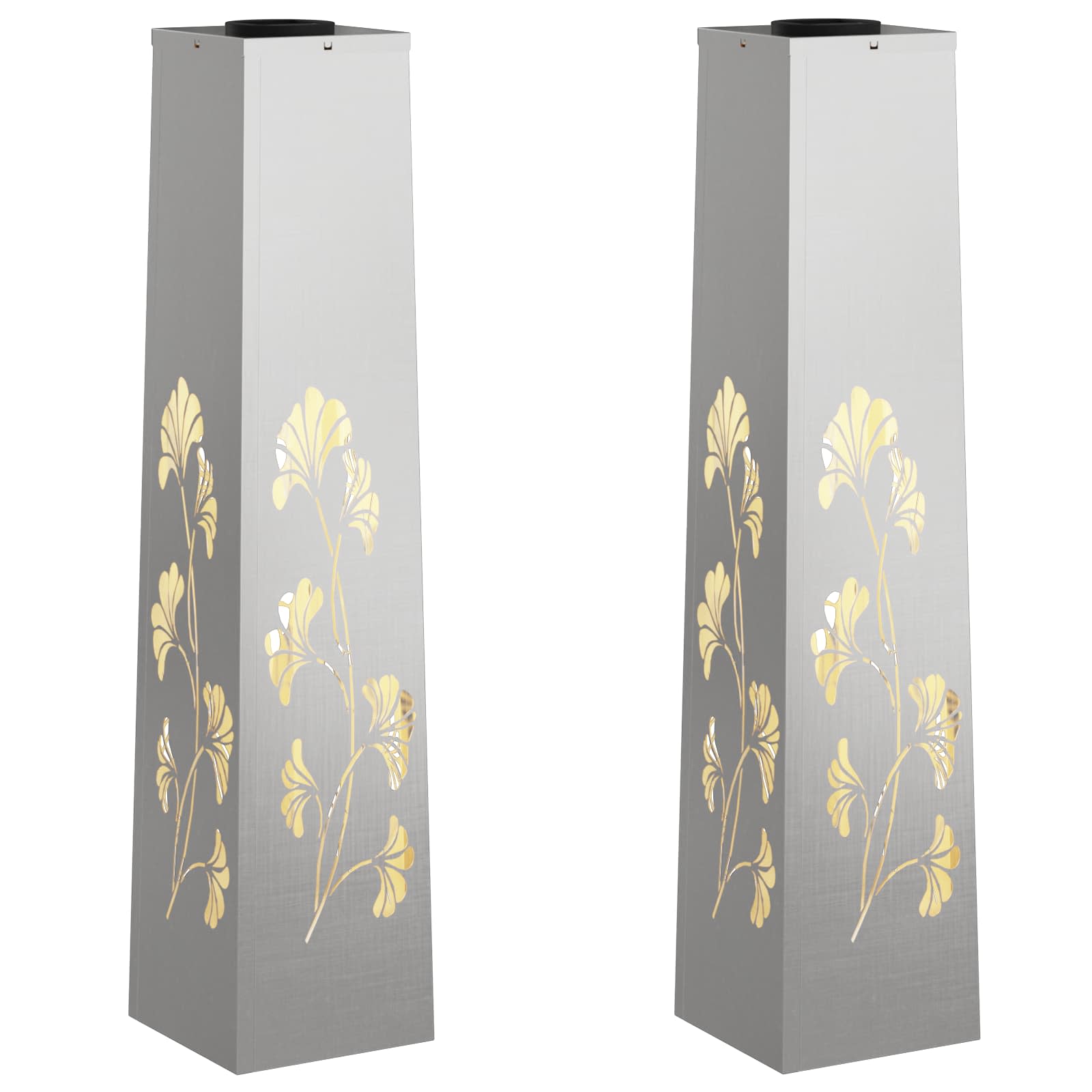 Solar LED Pad Licht 2 pcs Roestvrij staal Roestvrij staal image 2