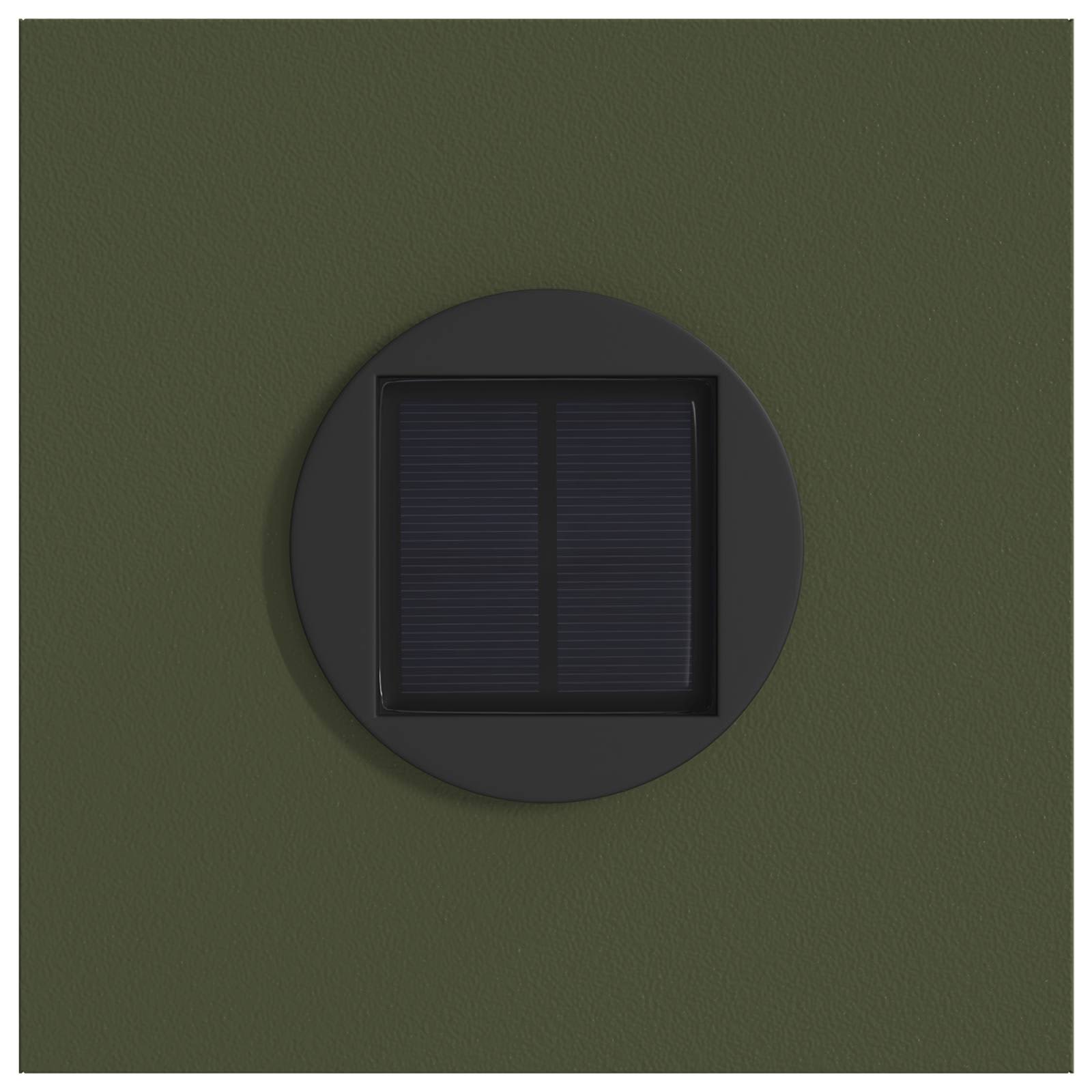 Solar LED Pad Licht 2 pcs Olijf Groen Koudgewalst staal image 7