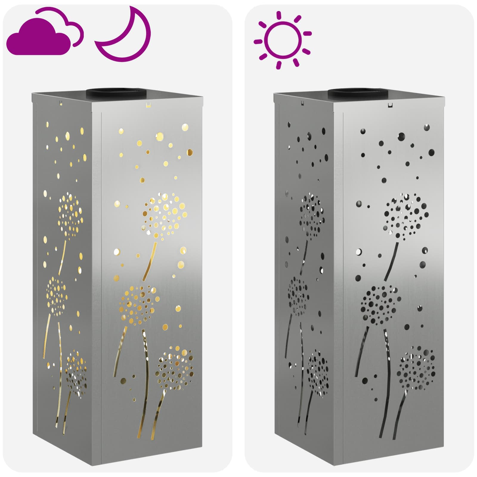 Solar LED Pad Licht 2 pcs Gegalvaniseerd Gegalvaniseerd image 13