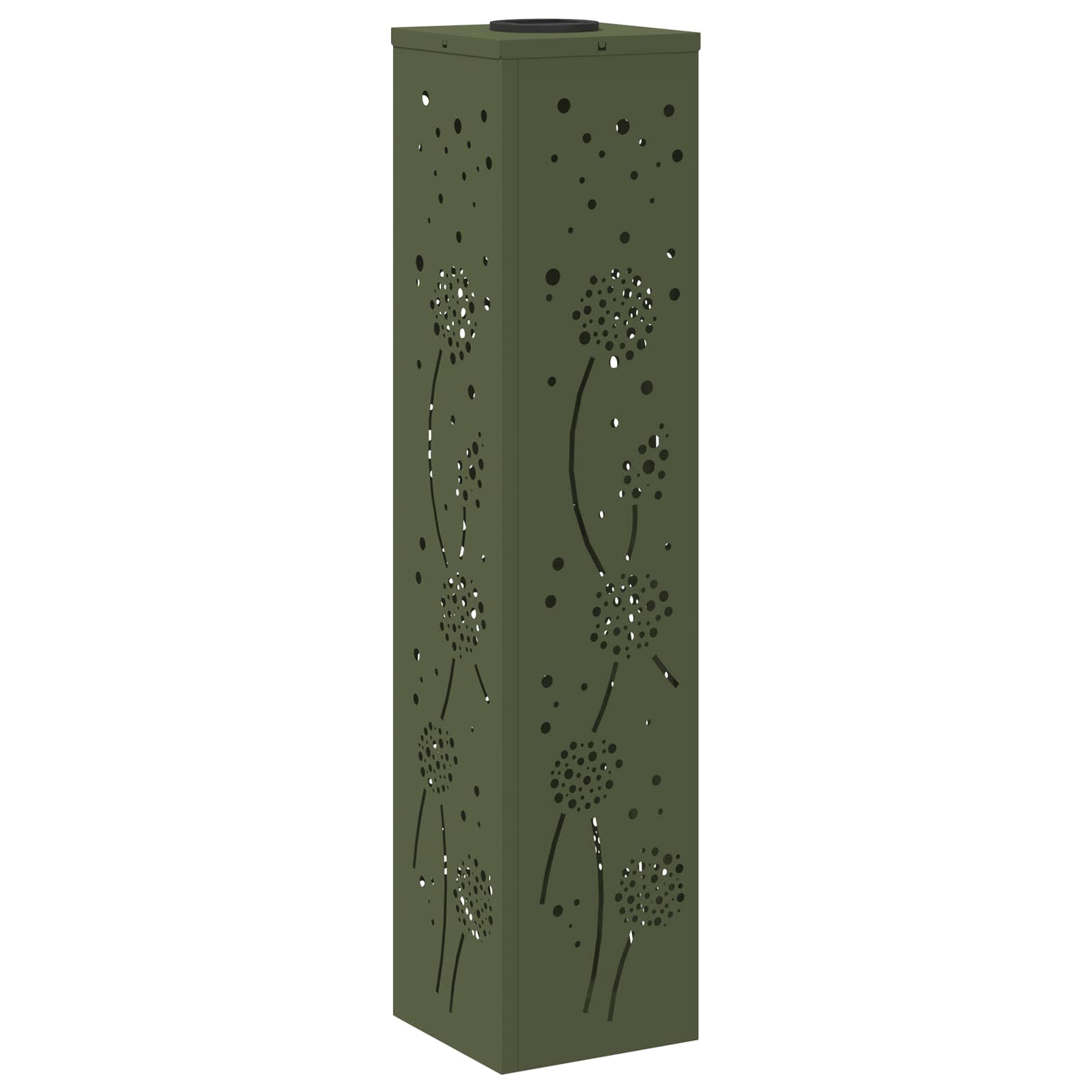 Solar LED Pad Licht 2 pcs Olijf Groen Koudgewalst staal image 4