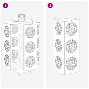 Solární LED Cestovní Světlo 2 pcs Bílá Studeně válcovaná ocel - obrázek 14