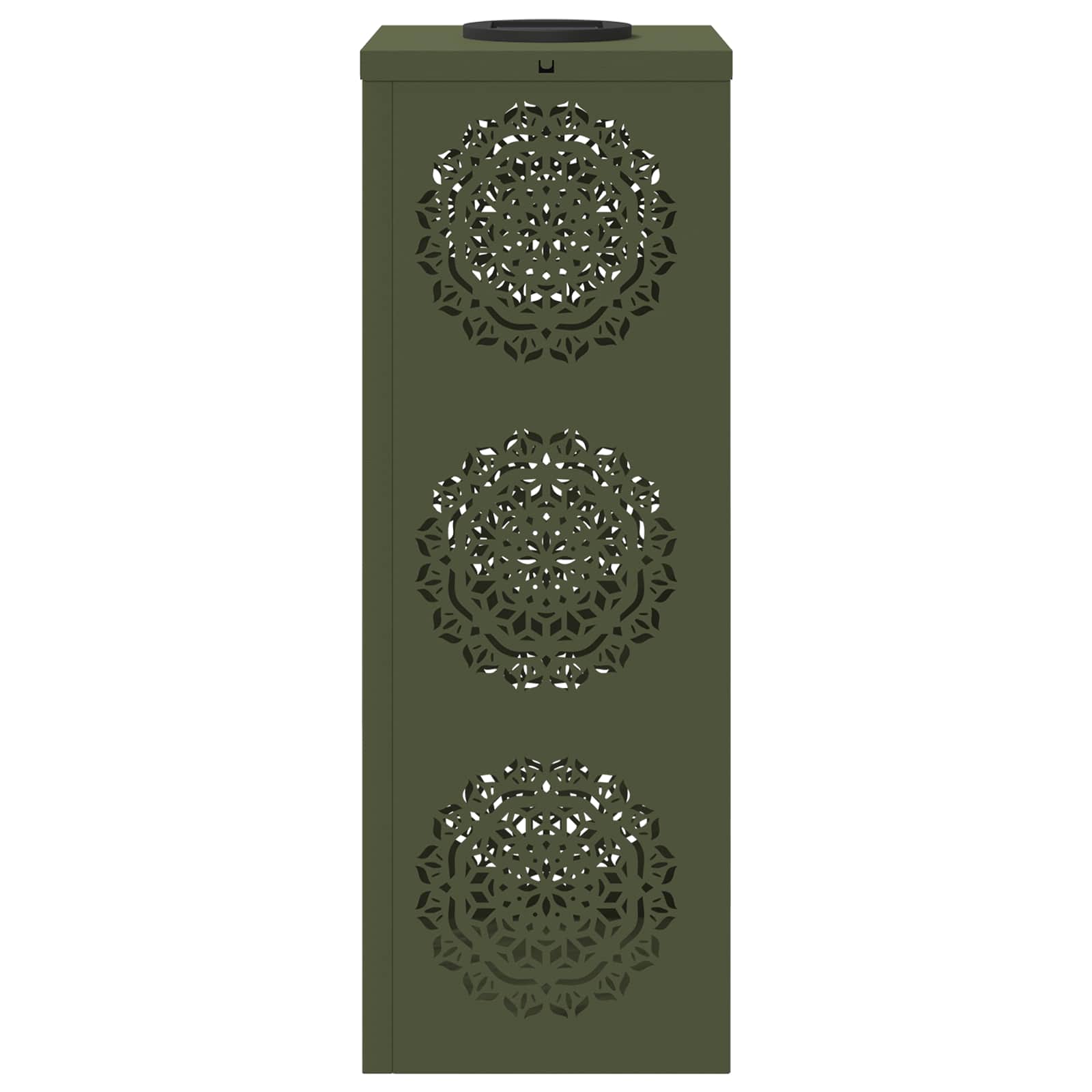 Solar LED Pad Licht 2 pcs Olijf Groen Koudgewalst staal image 6