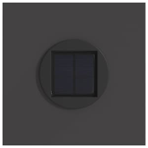 Solární LED Cestovní Světlo 2 pcs Černá Studeně válcovaná ocel - obrázek 7