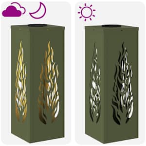 Solární LED Cestovní Světlo 2 pcs Olivově zelená - obrázek 13