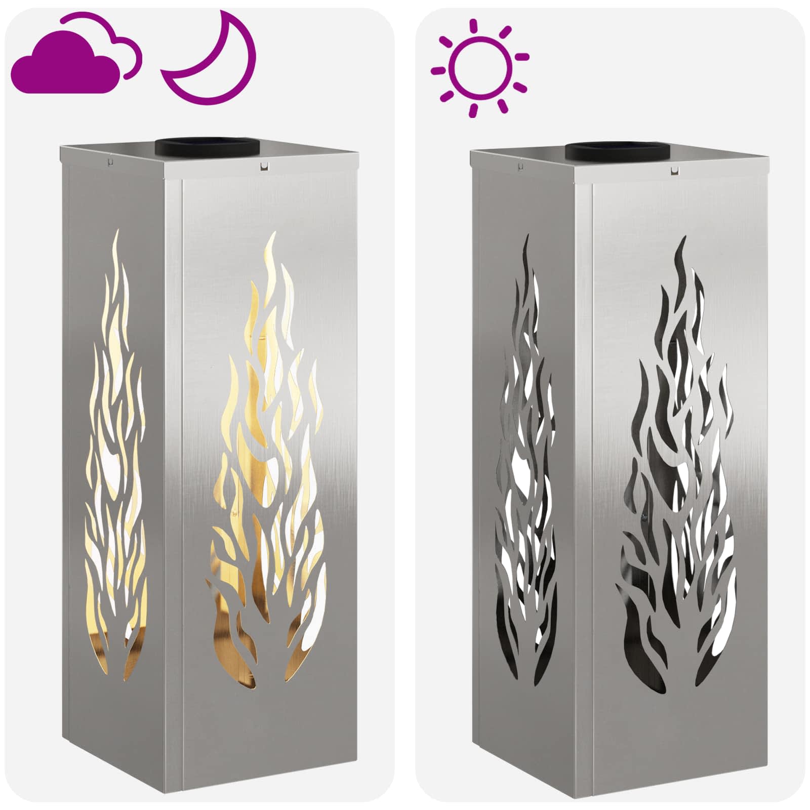 Solar LED Pad Licht 2 pcs Roestvrij staal Roestvrij staal image 13