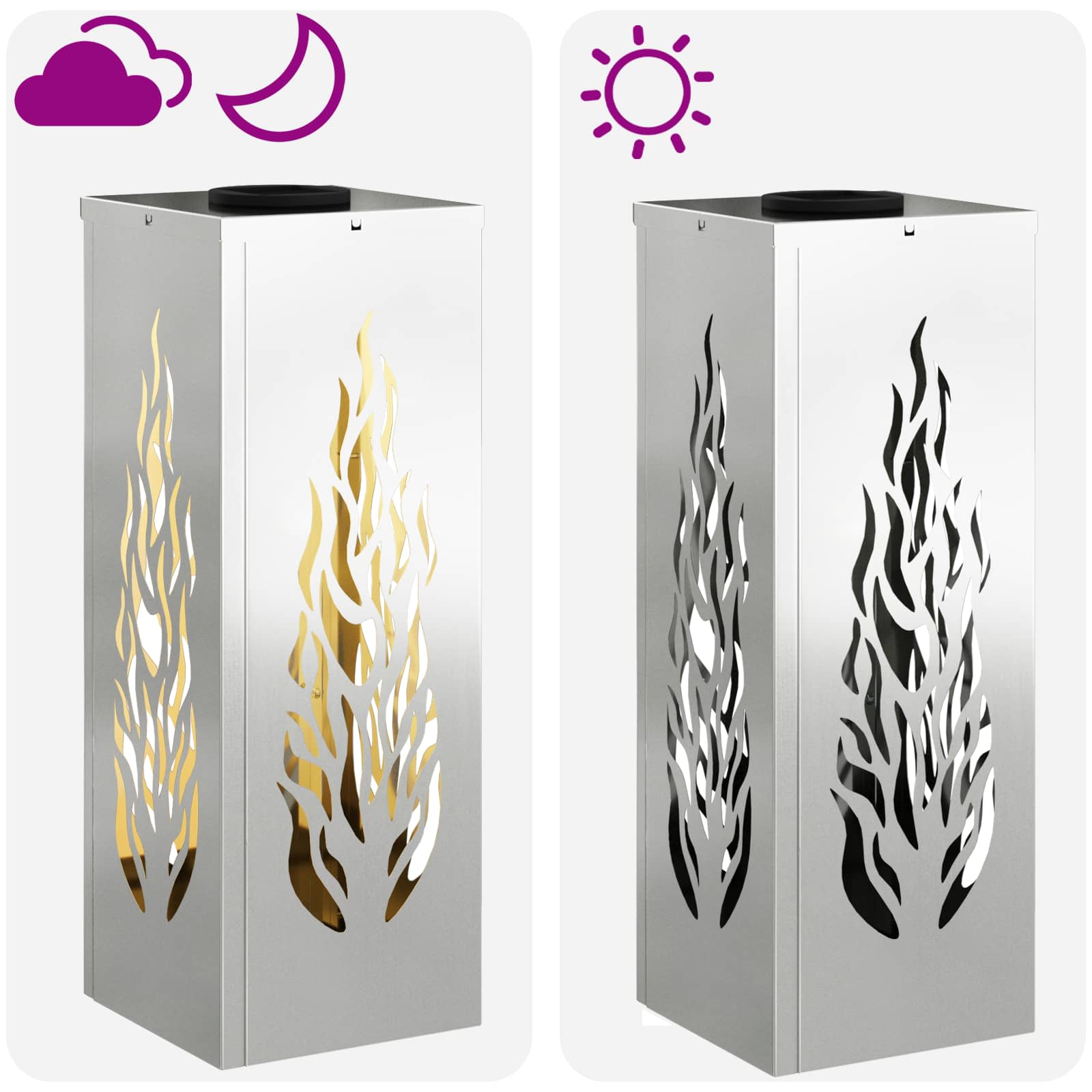 Solar LED Pad Licht 2 pcs Gegalvaniseerd Gegalvaniseerd image 13