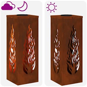 Solární LED Cestovní Světlo 2 pcs Bronzová - obrázek 14