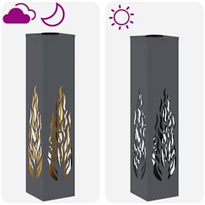 Solární LED Cestovní Světlo 2 pcs Antracit - obrázek 13