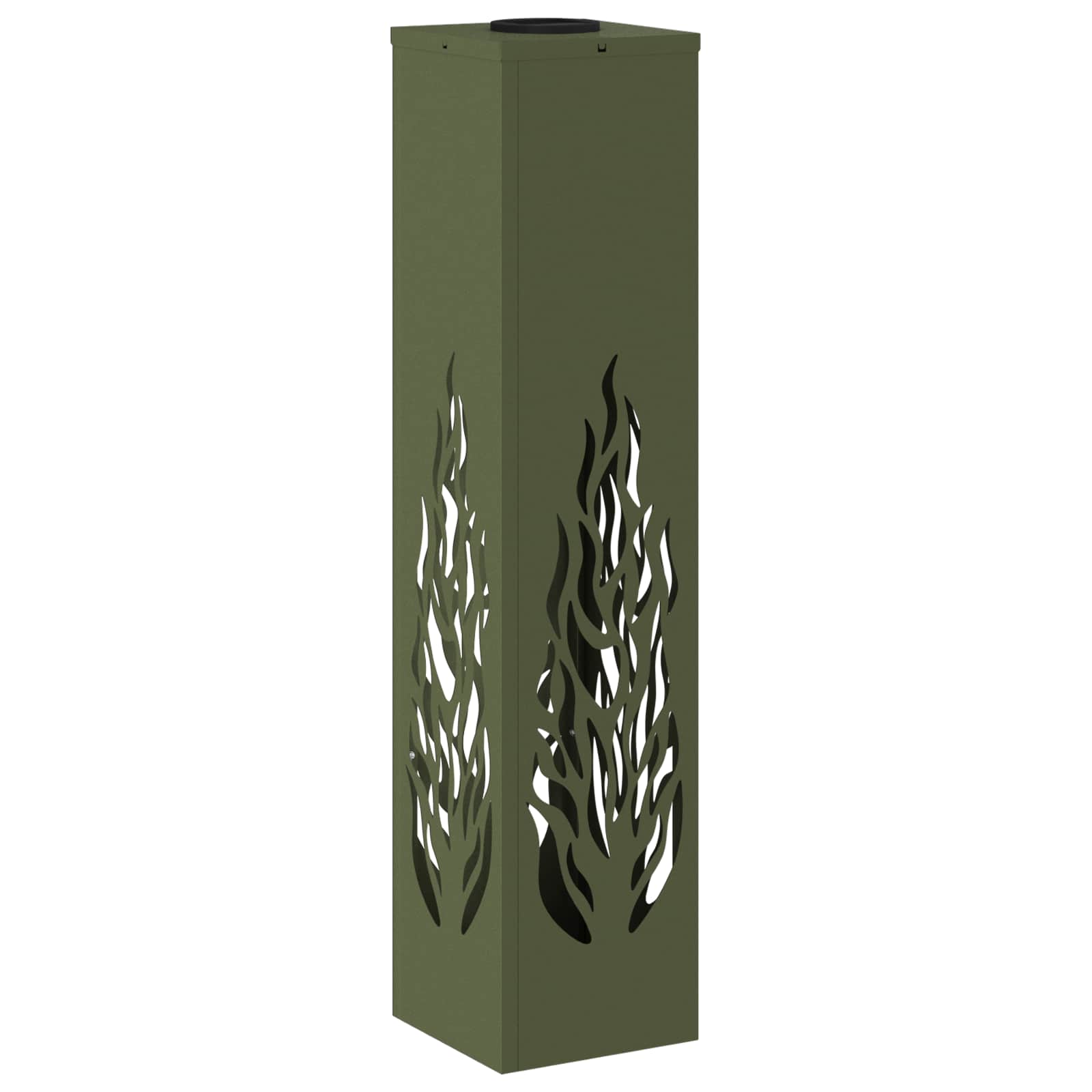 Solar LED Pad Licht 2 pcs Olijf Groen Koudgewalst staal image 4