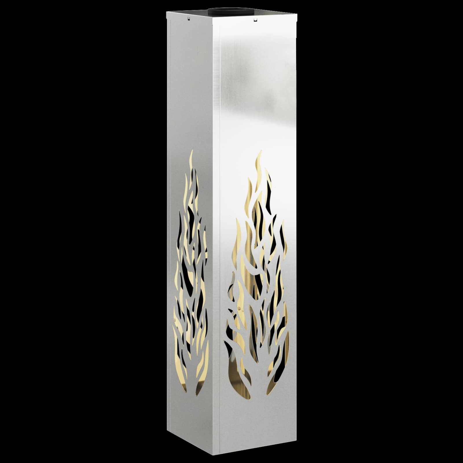 Saules LED ceļa gaisma 2 pcs Rūsa Novecināts tērauds