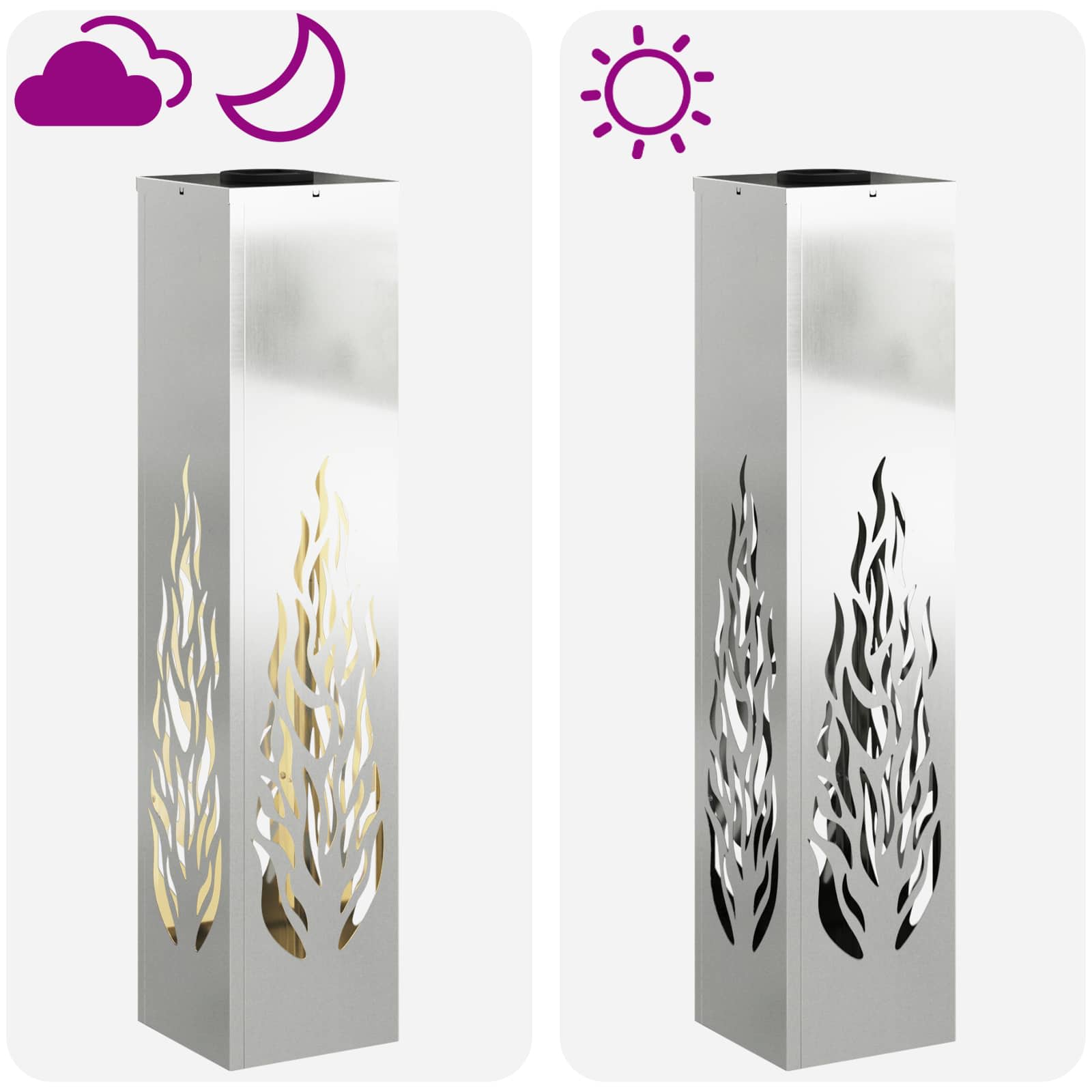 Solar LED Pad Licht 2 pcs Gegalvaniseerd Gegalvaniseerd image 13