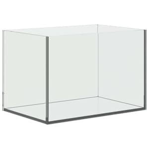 vidaXL Akvaarium ladustamisega L&auml;bipaistev 30 x 20 x 20 cm Klaas