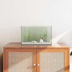 Akvárium s úložištěm Transparentní 40 x 25 x 25 cm Sklo - obrázek 1