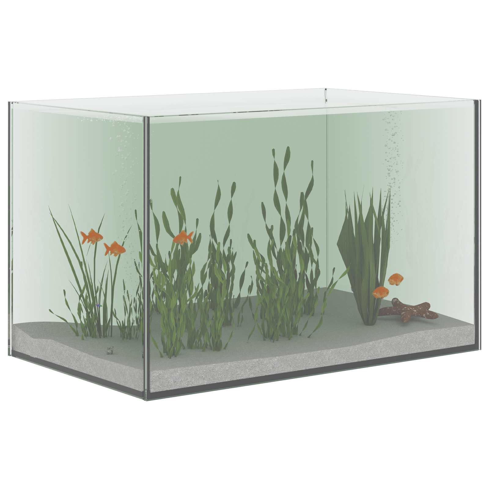 Thumbnail - vidaXL Aquarium mit Speicher Transparent 40 x 25 x 25 cm Glas
