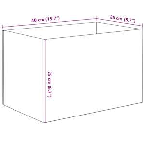 Akvárium s úložištěm Transparentní 40 x 25 x 25 cm Sklo - obrázek 10
