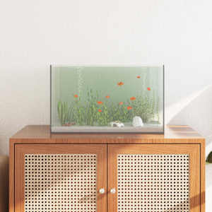 Akvárium s úložištěm Transparentní 50 x 30 x 30 cm Sklo - obrázek 1