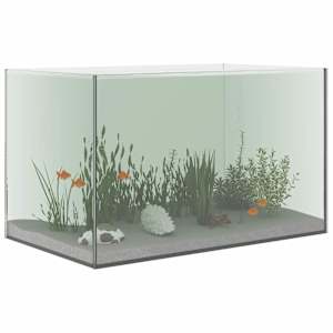 Akvárium s úložištěm Transparentní 50 x 30 x 30 cm Sklo - obrázek 3