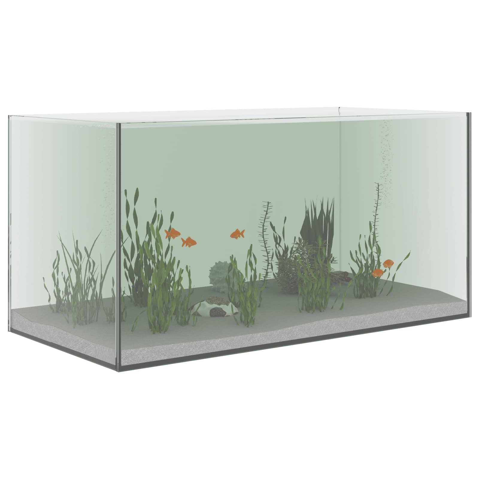 Thumbnail - vidaXL Aquarium mit Speicher Transparent 60 x 30 x 30 cm Glas