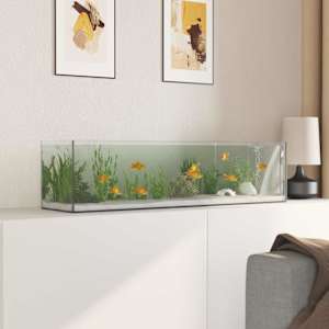 Akvárium s úložištěm Transparentní 80 x 20 x 20 cm Sklo - obrázek 4