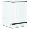 vidaXL Terrarium ladustamisega L&auml;bipaistev 30 x 30 x 40 cm Klaas
