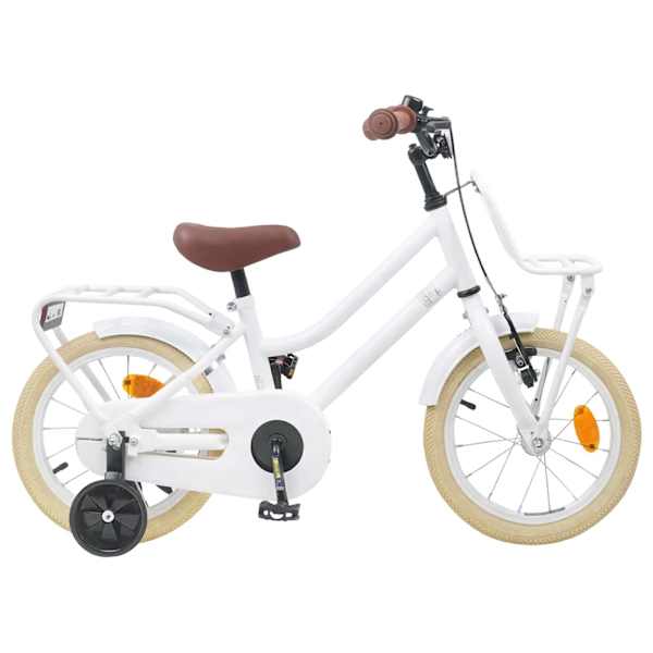 vidaXL Laste Bike 12 Tolli 2-4 aastat vana Valge