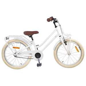Dětské Kolo 20 palců pro děti ve věku 6-11 let Bílá - obrázek 1