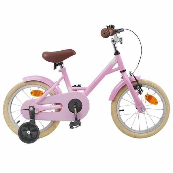 vidaXL Laste Bike 12 Tolli 2-4 aastat vana Hele roosa