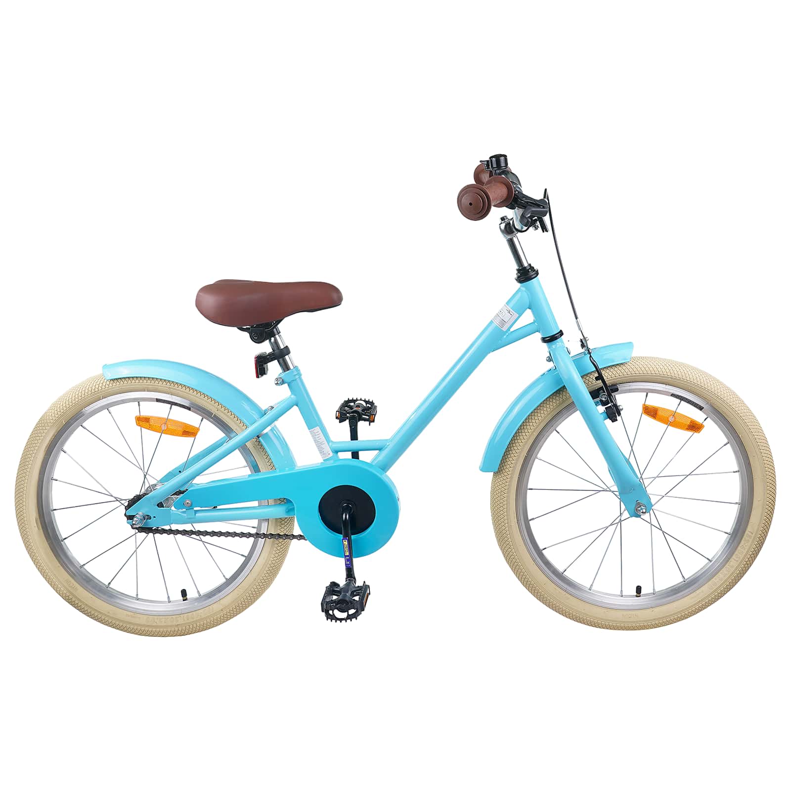 vidaXL Kinderfahrrad 20 Zoll für 6-11 Jahre alt Himmelblau