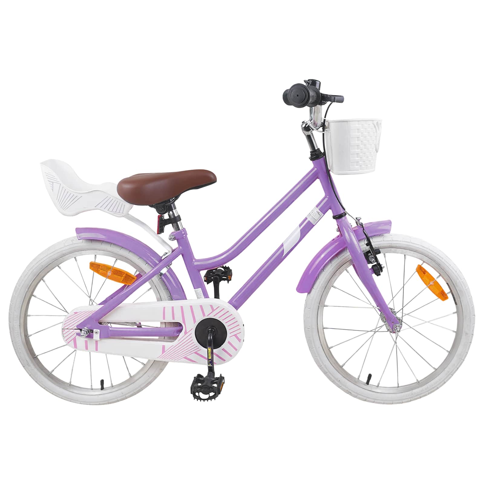 vidaXL Bicicletă pentru Copii 18 Inci pentru 5-7 ani Violet