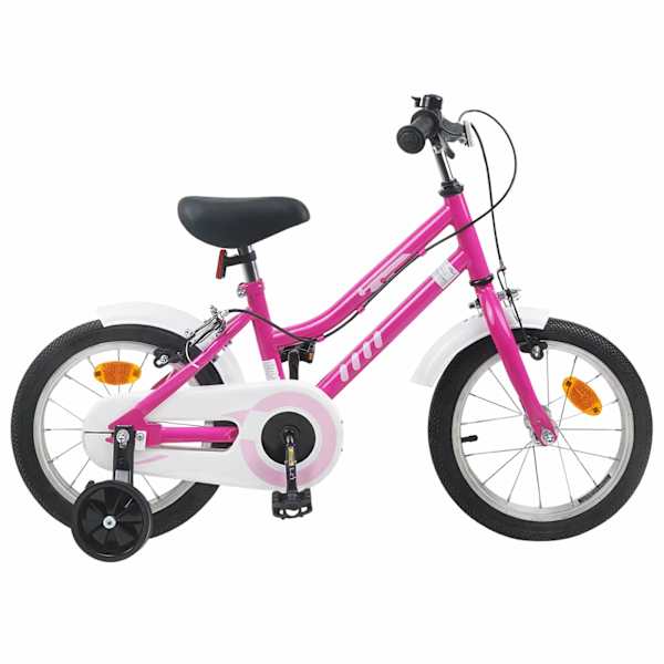 vidaXL Laste Bike 12 Tolli 2-4 aastat vana Roosa valge