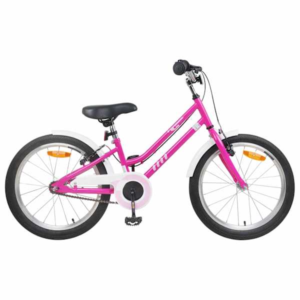 vidaXL Laste Bike 22 Tolli 7-12 aastastele Roosa valge