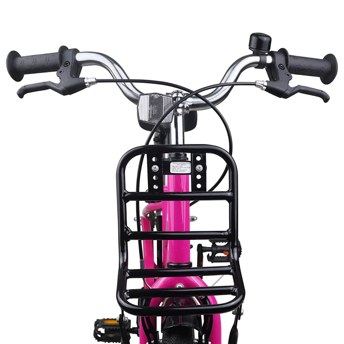 Børnecykel til børn i alderen 6-11 år Pink Sort - Billede 5