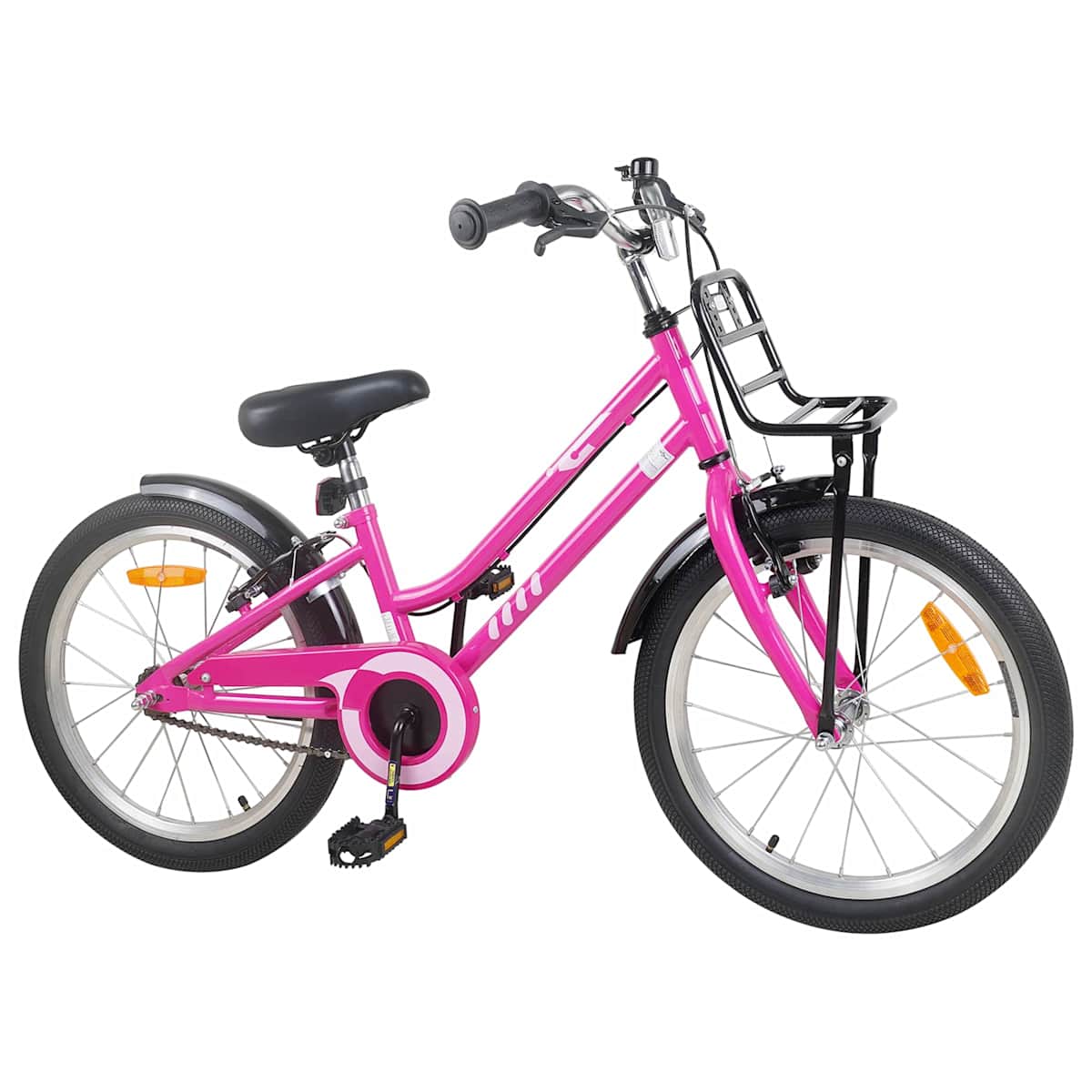 Børnecykel til børn i alderen 6-11 år Pink Sort - Billede 2