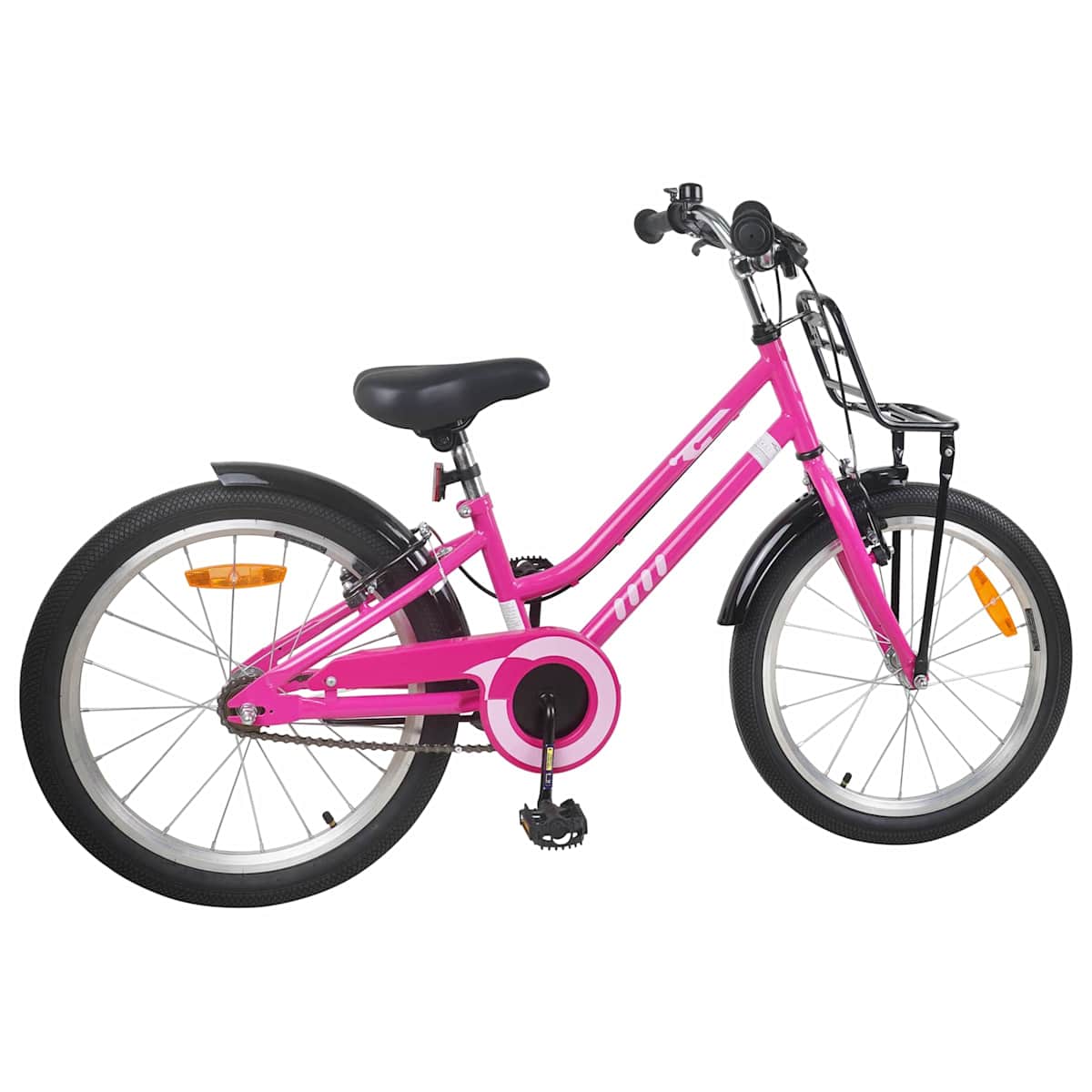 Børnecykel til børn i alderen 6-11 år Pink Sort - Billede 3