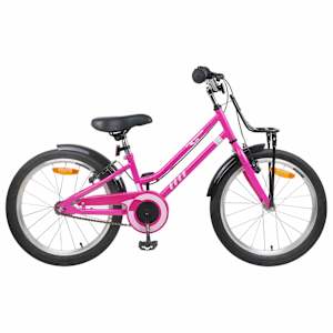 vidaXL Laste Bike 20 Tolli vanuses 6-11 aastat Roosa Must