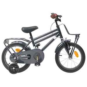 vidaXL Laste Bike 14 Tolli 3-5 Aastat Tumehall