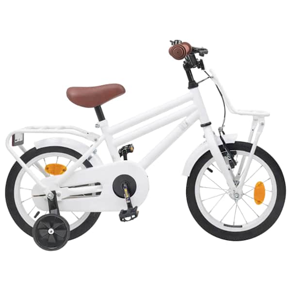 vidaXL Laste Bike 16 Tolli 4&ndash;6 aastastele Valge