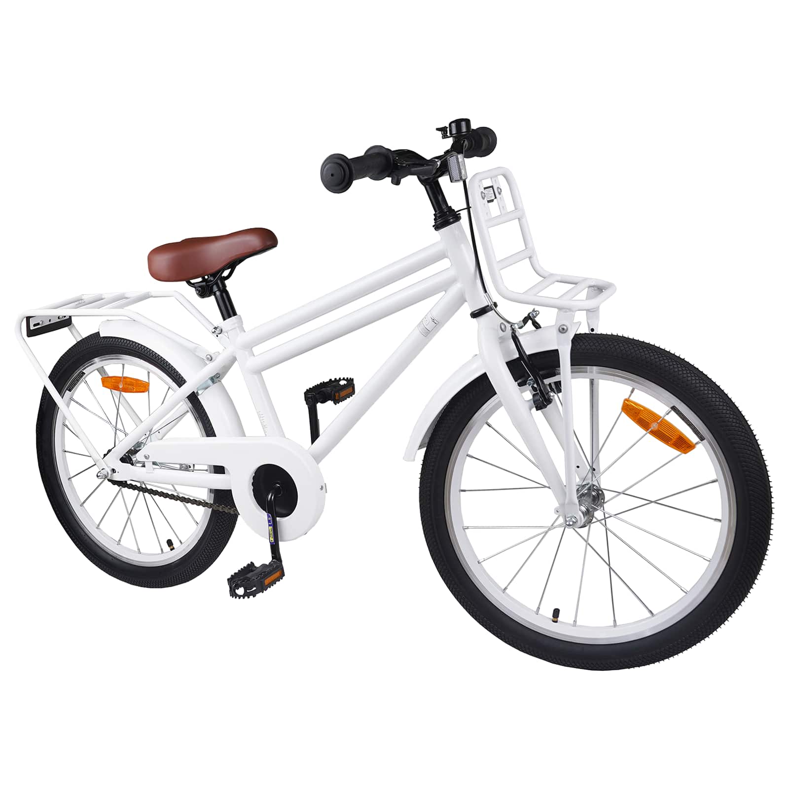 Kinderfiets 22 Inch voor 7-12 jaar oud Wit - Afbeelding 2