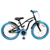 vidaXL Laste Bike 18 Tolli 5-7 aastastele Must