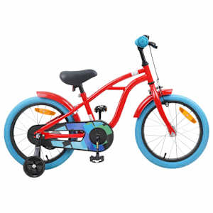 vidaXL Laste Bike 16 Tolli 4&ndash;6 aastastele Punane