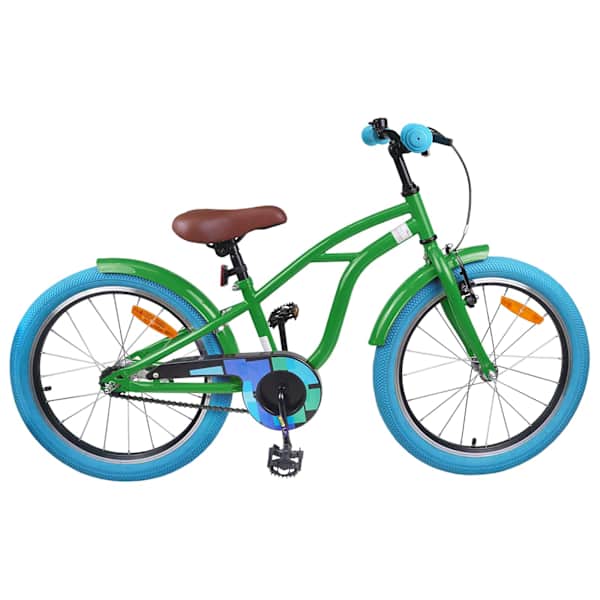 vidaXL Laste Bike 20 Tolli vanuses 6-11 aastat Roheline