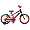 vidaXL Laste Bike 16 Tolli 4-6 aastastele Punane must