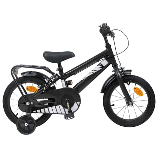 vidaXL Laste Bike 12 Tolli 2-4 aastat vana Must