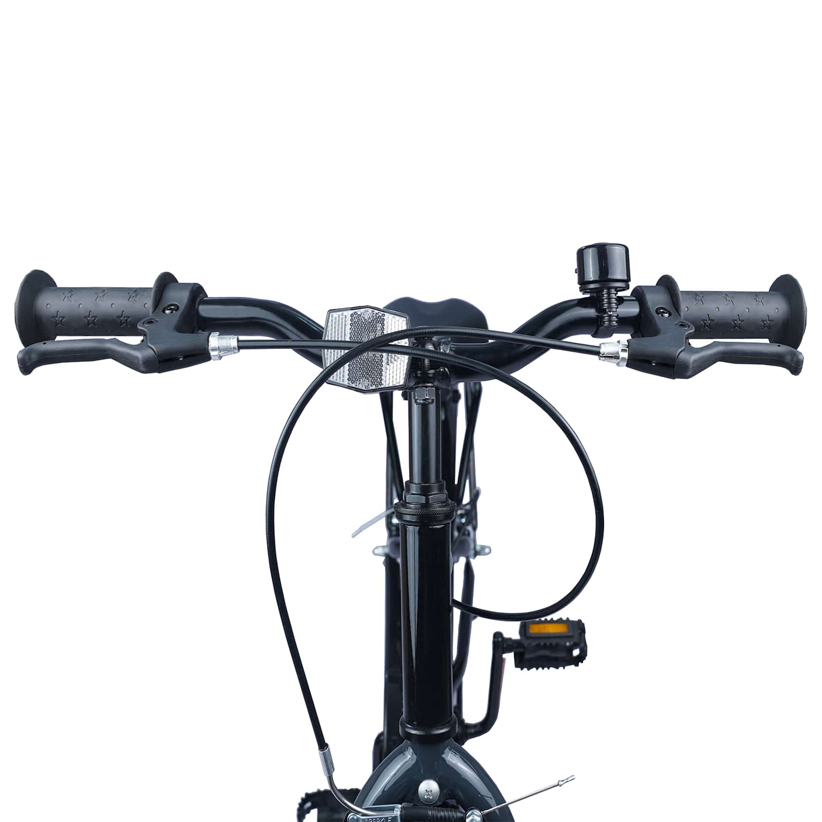 Gyerek Bicikli 20 Hüvelyk 6-11 éves korig ajánlott Fekete